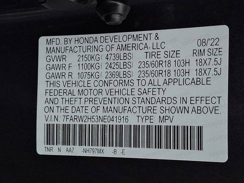 Used 2022 Honda CR-V EX image 30