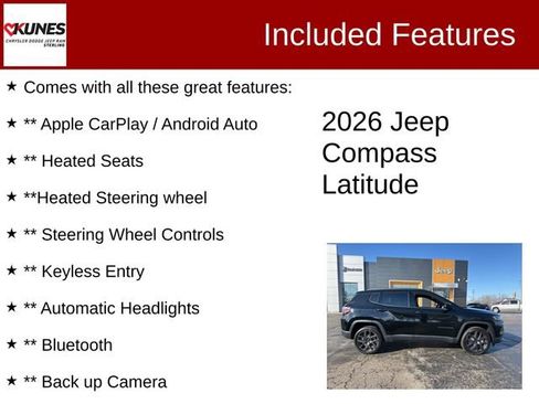 New 2026 Jeep Compass Latitude image 4