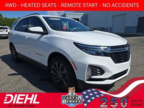Used 2023 Chevrolet Equinox RS w/ RS Leather Package AWD/4WD image 1