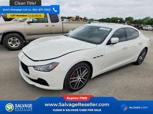 Used 2014 Maserati Ghibli S Q4 AWD/4WD image 1