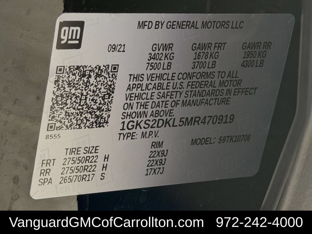 Used 2021 GMC Yukon Denali w/ LPO, Illumination Package AWD/4WD image 40
