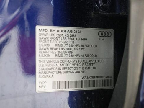 Used 2022 Audi Q7 3.0T Premium w/ Convenience Package image 42