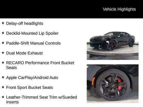 Used 2023 Chevrolet Camaro LT w/ RS Package RWD image 19