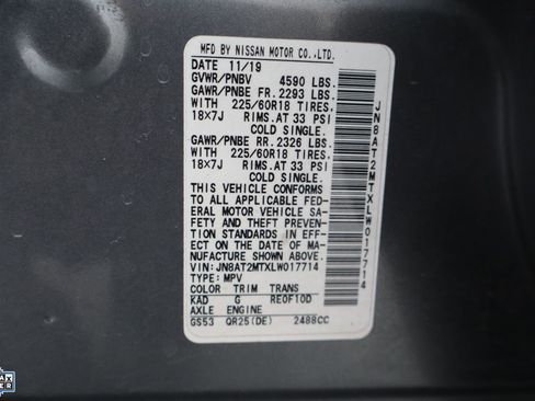 Used 2020 Nissan Rogue SV w/ Premium Package image 30