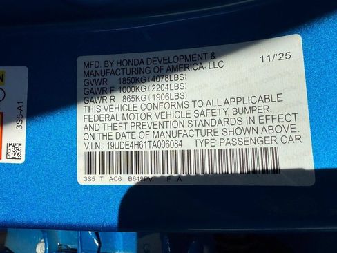Certified 2026 Acura Integra A-Spec FWD image 20