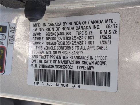 Used 2012 Honda CR-V EX-L image 25