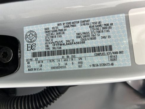 Used 2025 Ford F150 Tremor AWD/4WD image 34