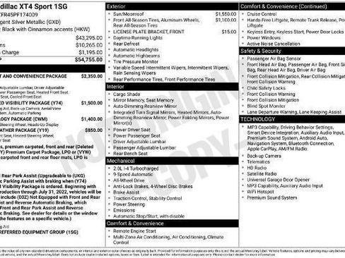Certified 2023 Cadillac XT4 Sport image 5