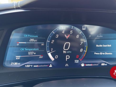 Used 2023 Chevrolet Corvette Z06 w/ Chrome Exterior Badge Package image 18