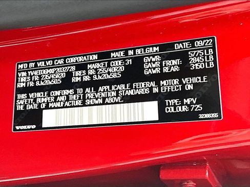 Used 2023 Volvo C40 P8 Recharge Ultimate image 17