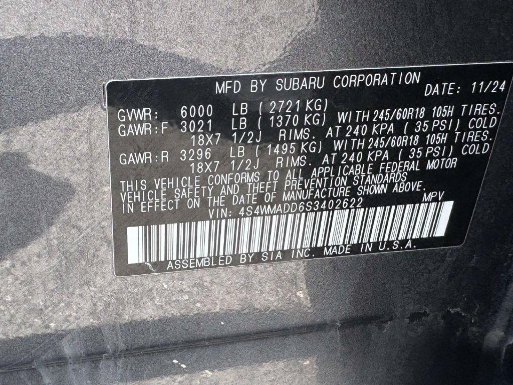 Used 2025 Subaru Ascent Premium AWD/4WD image 28