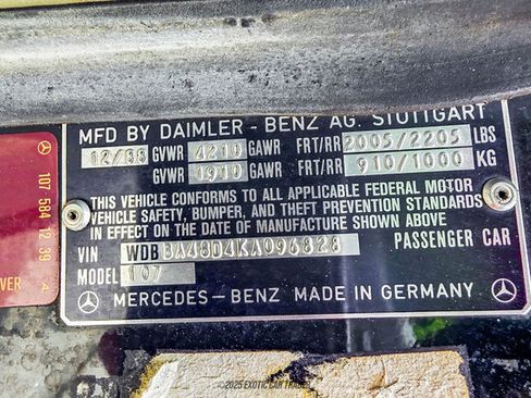 Used 1989 Mercedes-Benz 560 SL image 56