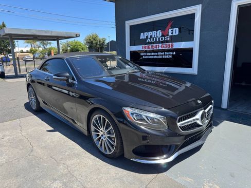 Used 2017 Mercedes-Benz S 550 Cabriolet image 1