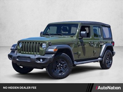 Used 2023 Jeep Wrangler Unlimited Sport AWD/4WD image 1