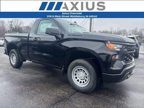 New 2026 Chevrolet Silverado 1500 W/T w/ LPO, Dark Essentials Package AWD/4WD image 1
