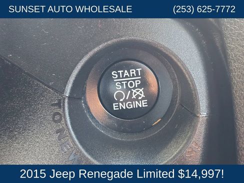Used 2015 Jeep Renegade Limited w/ Advanced Technology Group AWD/4WD image 34