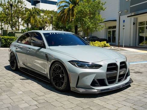 Used 2023 BMW M3 Competition w/ M Carbon Exterior Package AWD/4WD image 37