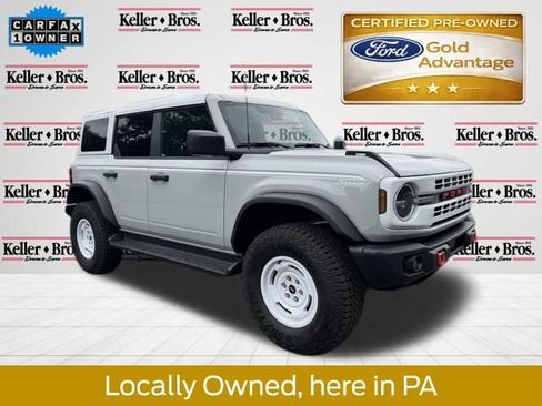 Certified 2026 Ford Bronco Heritage Edition AWD/4WD image 1