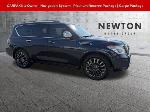 Used 2020 Nissan Armada Platinum w/ Platinum Reserve Package RWD image 1