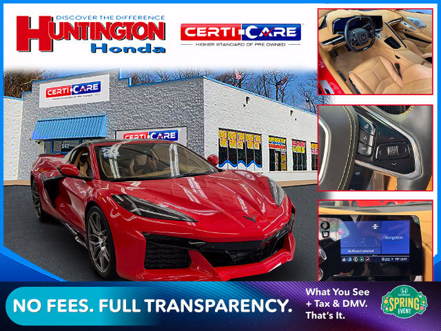 Used 2023 Chevrolet Corvette Z06 w/ Engine Appearance Package RWD image 1