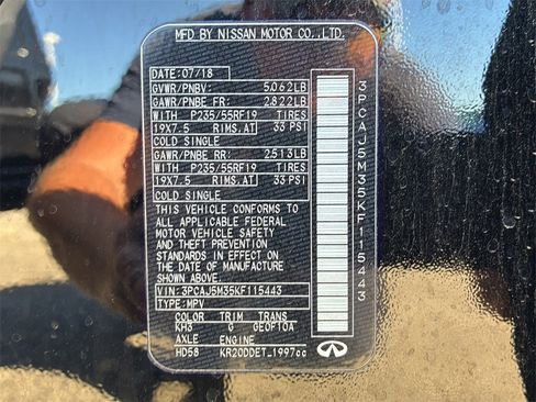 Used 2019 INFINITI QX50 Pure image 40