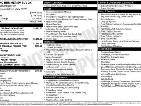 Used 2024 GMC Hummer EV 3X w/ Extreme Off-Road Package AWD/4WD image 20