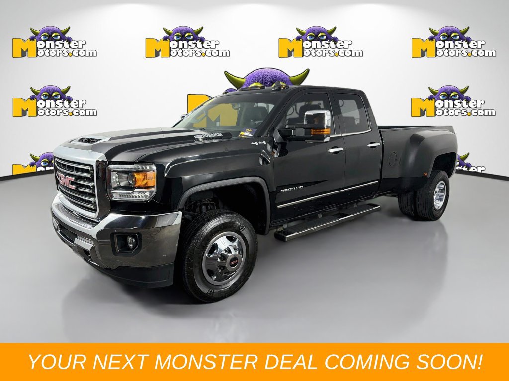 Used 2018 GMC Sierra 3500 SLT w/ Snow Plow Prep Package AWD/4WD image 1