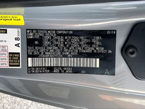 Used 2014 Toyota FJ Cruiser 4WD w/ Convenience Package image 36