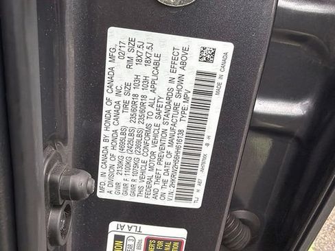 Certified 2017 Honda CR-V EX image 8