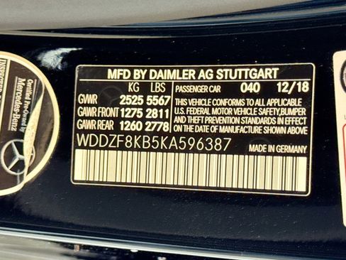 Used 2019 Mercedes-Benz E 63 AMG S w/ Driver Assistance Package image 31