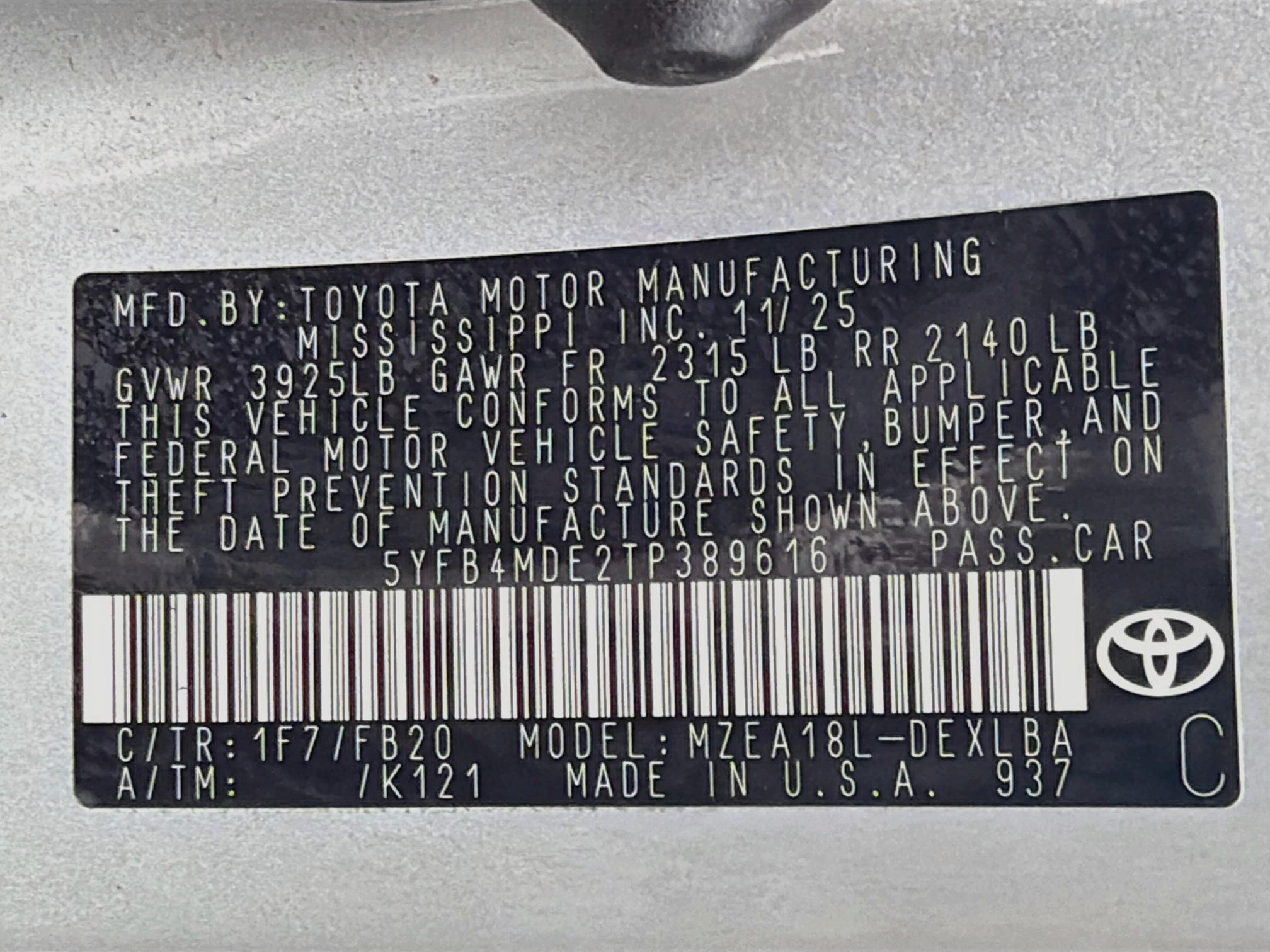 Used 2026 Toyota Corolla LE FWD image 12