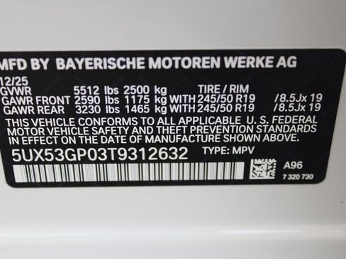 New 2026 BMW X3 xDrive30 w/ Premium Package image 56