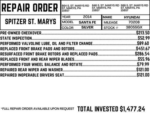 Used 2014 Hyundai Santa Fe Sport 2.0T w/ Technology Package 05 AWD/4WD image 2