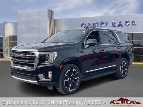 Used 2022 GMC Yukon SLT w/ SLT Premium Package image 1