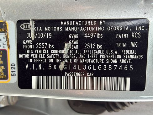 Used 2020 Kia Optima LX image 21