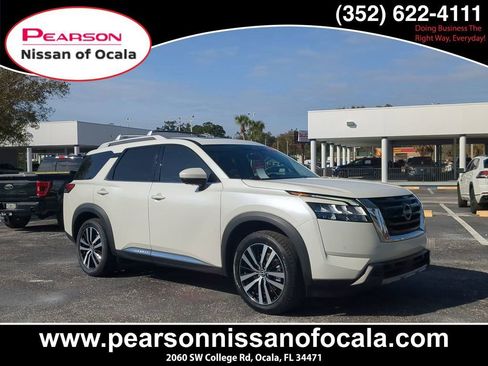 Certified 2023 Nissan Pathfinder Platinum w/ Cargo Package image 1