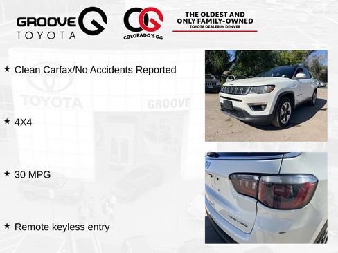 Used 2017 Jeep Compass Limited AWD/4WD image 4