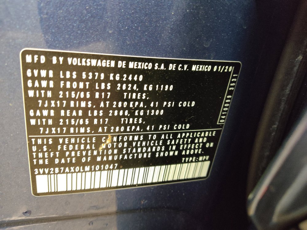 Used 2020 Volkswagen Tiguan SE w/ 3rd Row Seat Package AWD/4WD image 33