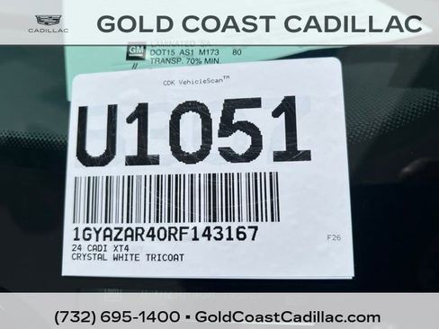 Certified 2024 Cadillac XT4 Luxury w/ Cold Weather Package FWD image 27