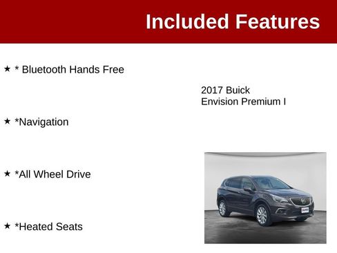 Used 2017 Buick Envision Premium AWD/4WD image 3
