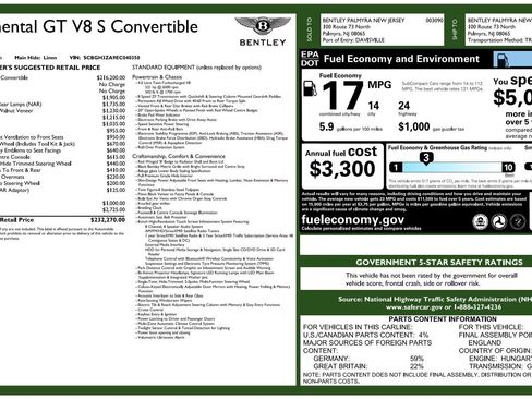 Used 2014 Bentley Continental GT V8 S AWD/4WD image 6