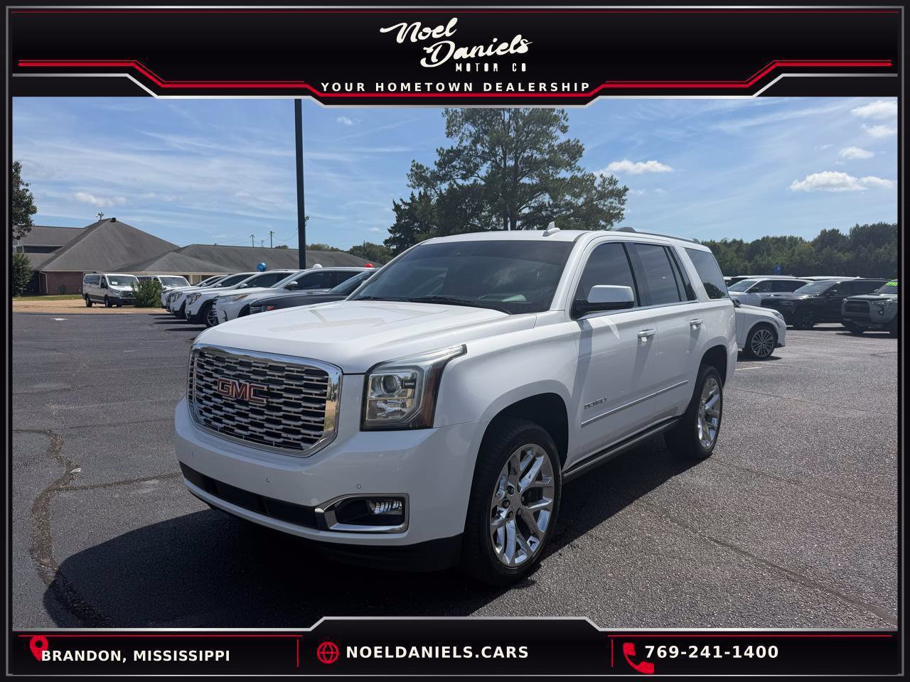 Used 2020 GMC Yukon Denali w/ Denali Premium Package RWD image 1