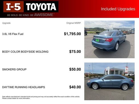 Used 2011 Chrysler 200 Touring FWD image 5