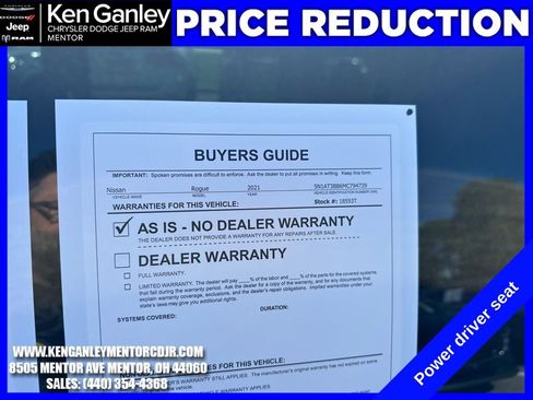 Used 2021 Nissan Rogue SV image 25