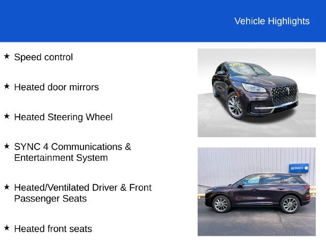 Used 2023 Lincoln Corsair Grand Touring w/ Equipment Group 302A AWD/4WD image 3