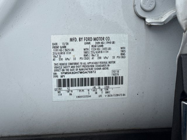 Used 2021 Ford Explorer XLT AWD/4WD image 17