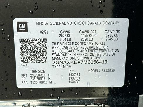 Used 2021 Chevrolet Equinox LT FWD image 33