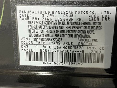 Used 2024 Nissan Sentra SV w/ All-Weather Package image 35