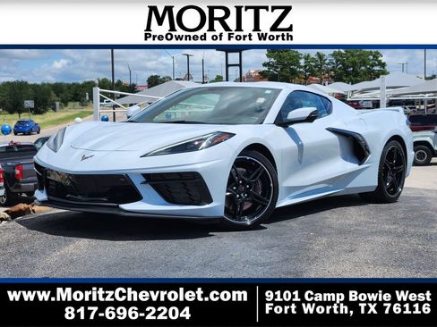 Certified 2021 Chevrolet Corvette Stingray Premium Cpe w/ Z51 Performance Package RWD image 1