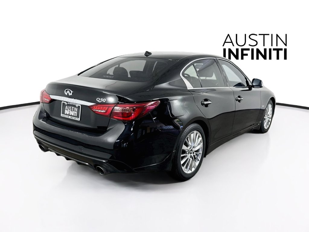 Certified 2019 INFINITI Q50 Luxe w/ Essential Package (3.0T Luxe) RWD image 9